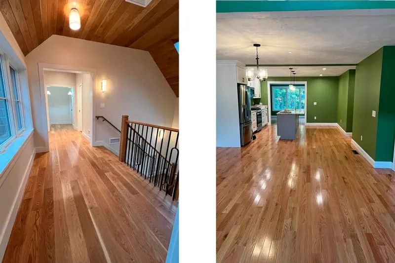 Flooring work by Schwanz Construction