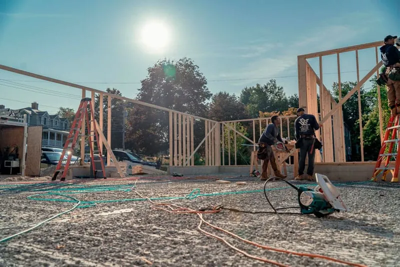Framing work by Schwanz Construction