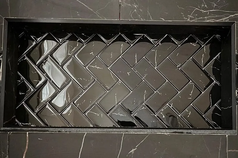 Tile work by Schwanz Construction